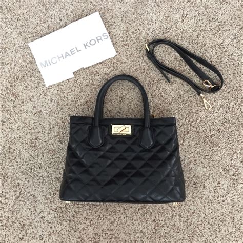 michael kors hannah|Michael Kors Hannah Medium Shoulder Bag .